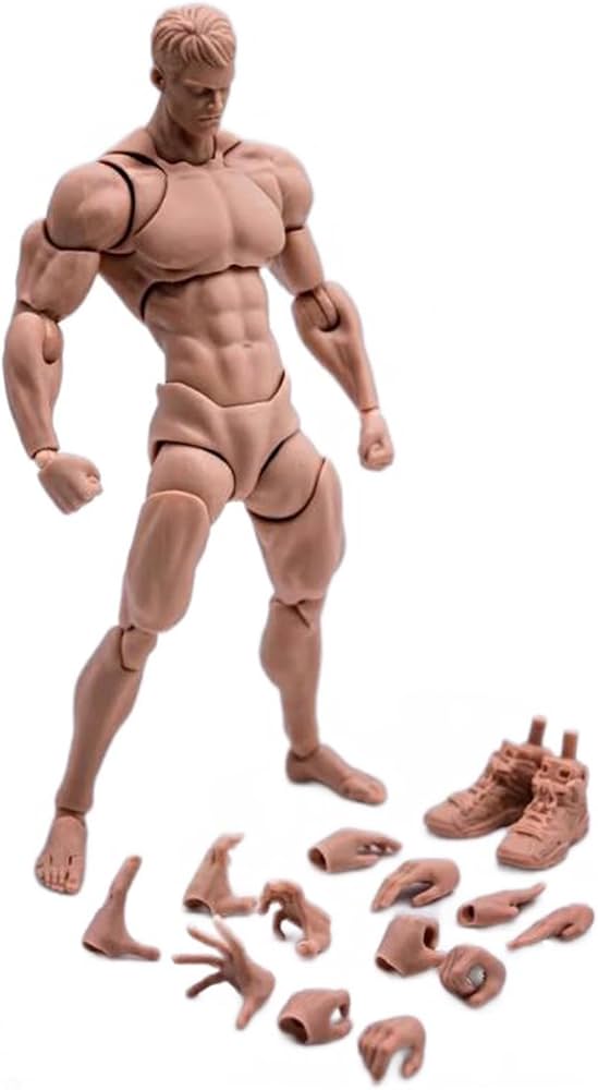 筋肉質フィギュア ベージュ Amazon.co.jp: [AC]Wind toys 1/12 男性 可動 アクション フィギュア